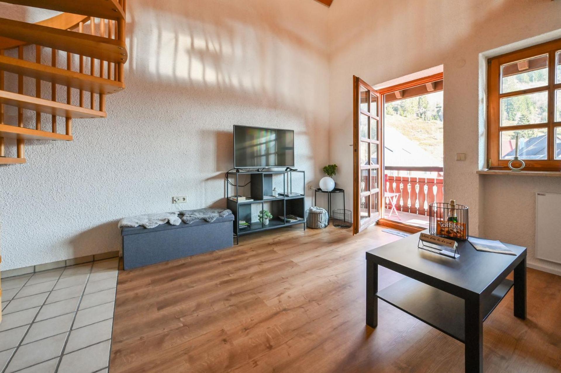 Galeriewohnung In Menzenschwand Bagian luar foto